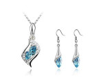 Krásny swarovski set - 4 rôzne farby – fotka 3