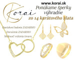Diamantové zlaté šperky Korai – fotka 2